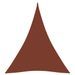 Voile de parasol Tissu Oxford triangulaire 4x5x5 m Terre cuite - Photo n°1
