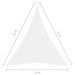 Voile de parasol Tissu Oxford triangulaire 5x6x6 m Blanc - Photo n°6