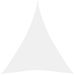 Voile de parasol Tissu Oxford triangulaire 5x7x7 m Blanc - Photo n°1
