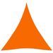 Voile de parasol Tissu Oxford triangulaire 6x6x6 m Orange - Photo n°1