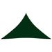Voile parasol Tissu Oxford triangulaire 3,5x3,5x4,9m Vert foncé - Photo n°1