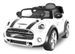 Voiture électrique 1 place Mini Cooper blanche - Photo n°1