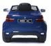 Voiture électrique 4x4 BMW X6 2x35W 12V bleu métallisé - Photo n°3