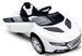 Voiture électrique Roadster 2x30W 12V blanc - Photo n°1