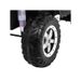Voiture enfant électrique Mercedes Unimog blanc 4 roues motrices - Photo n°5
