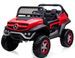 Voiture enfant électrique Mercedes Unimog rouge 4 roues motrices - Photo n°1