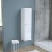 ZOOM Colonne de salle de bain - L 30 cm - Blanc - Photo n°4