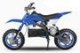 Moto cross enfant 800W bleu 10/10 pouces Speedo