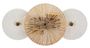 Applique murale design oriental disques lumineux AURA