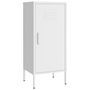 Armoire de rangement Blanc 42,5x35x101,5 cm Acier 2