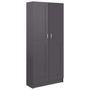 Armoire de rangement Gris brillant 82,5x30,5x185,5 cm