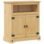 Armoire de salle de bain Corona 70x33x80 cm bois de pin massif