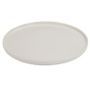 Assiette à rebord porcelaine blanche Ocel D 31 cm - Lot de 4