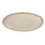 Assiette ronde poterie beige Amble D 15 cm