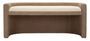 Banc style nordique rembourré design contemporain Laki