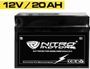 Batterie électrique plomb acide 12V/20AH Nitro