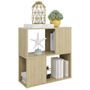 Bibliothèque Chêne sonoma 60x24x63 cm