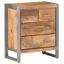 Buffet 60x35x70 cm Bois de manguier brut