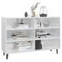 Buffet Blanc brillant 103,5x35x70 cm