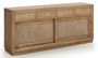 Buffet en bois massif naturel MAZARI 200 cm