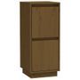 Buffet Marron miel 31,5x34x75 cm Bois massif de pin