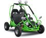 Buggy enfant électrique vert 450W avec marche arrière