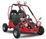 Buggy enfant électrique rouge 450W avec marche arrière