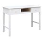 Bureau 2 tiroirs paulownia et peuplier blanc Maho