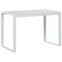 Bureau d'ordinateur Blanc 110x60x73 cm