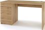 Bureau en bois ARITA – 120 ou 140 cm – Chêne artisan