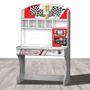 Bureau enfant blanc avec rangement Speedsport