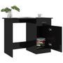 Bureau Noir brillant 100 x 50 x 76 cm
