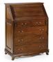Commode bureau en bois d'acajou marron CASTLE - Style colonial