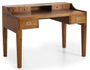 Bureau secrétaire en bois massif de Mindy 6 tiroirs ORKA 125 cm