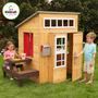 Cabane pour enfants avec table repas en bois Kidkraft 182