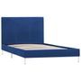 Lit Bleu Tissu 90 x 200 cm 3