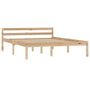 Lit Bois de pin massif 120 x 200 cm 2