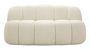 Canapé 2 places Ball blanc design sculptural lumineux