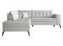 Canapé d'angle convertible simili cuir Larry