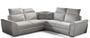 Canapé d'angle réversible et convertible velours Neo 266 cm