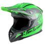 Casque enfant cross vert Furious