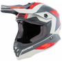 Casque enfant moto cross Acerbis rouge