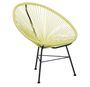 Chaise acier anis Acapulco