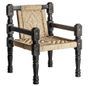 Chaise BLOW – L'authenticité artisanale entre bois massif marron et corde