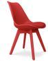 Chaise de salle à manger style Scandinave couleur unie Teva