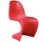 Chaise design rouge mat Vogus