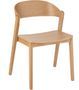 Chaise en bois de frêne HIVA – Design épuré et charme naturel