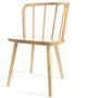 Chaise en bois de hêtre naturel Rayno