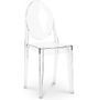 Chaise moderne transparente ELIZA