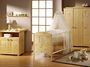 Chambre bébé Dream lit évolutif 70x140 cm commode à langer et armoire pin massif clair